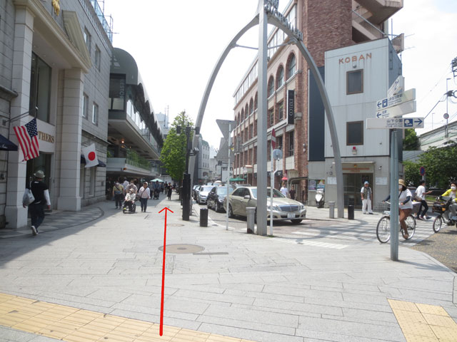 元町・中華街駅からの道順