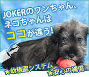 JOKER の ワンちゃん ネコちゃん はココが違う