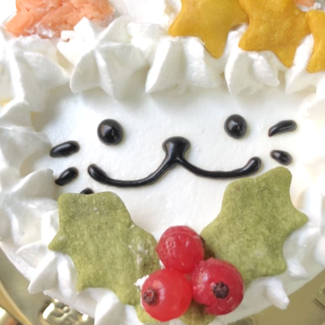猫用クリスマスケーキ