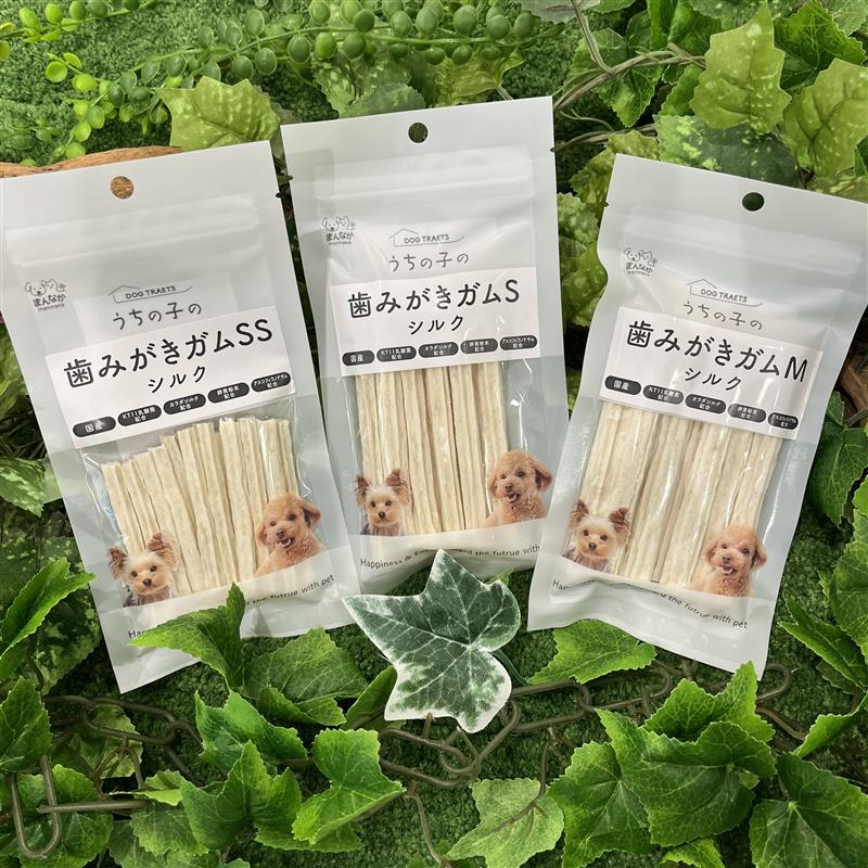 うちの子の歯みがきガム(シルク/クロロ)